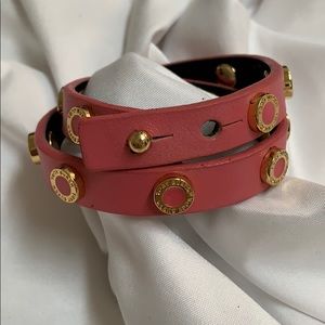 Authentic Tory Burch wrap leather bracelet